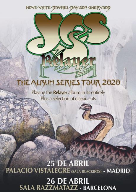 YES actuará en Madrid y Barcelona el próximo mes de abril