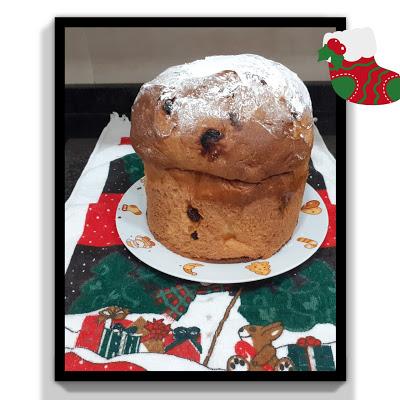 PANETTONE DE PASAS CON NUECES Y FRUTAS COMFITADAS PANETTONE DE PASAS CON NUECES Y FRUTAS COMFITADAS