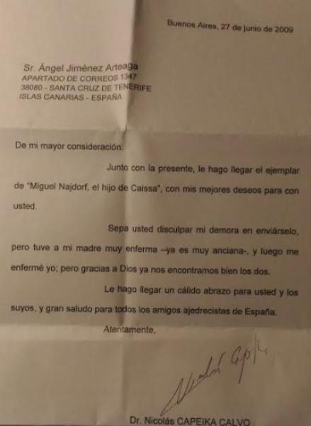 Una partida de Najdorf con 67 años