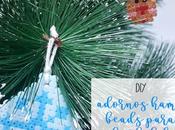 DIY: Adornos hama beads para árbol navidad