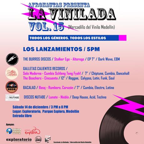 La Vinilada Vol. 15 / Mercadilo del vinilo Medellín