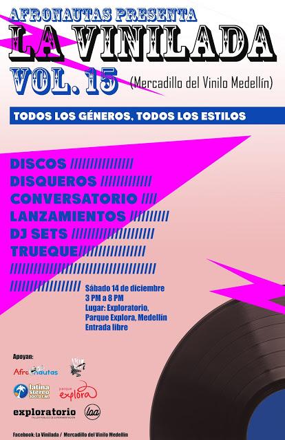 La Vinilada Vol. 15 / Mercadilo del vinilo Medellín
