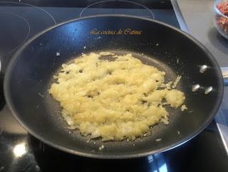 Vieiras gratinadas con jamón y gambas Vieiras gratinadas con jamón y gambas