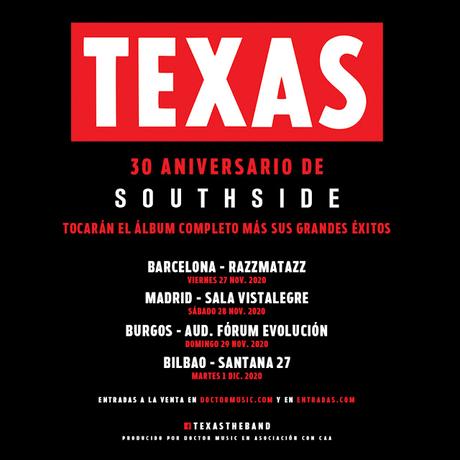 Texas vuelven a España para celebrar los 30 años de su primer disco, 'Southside'