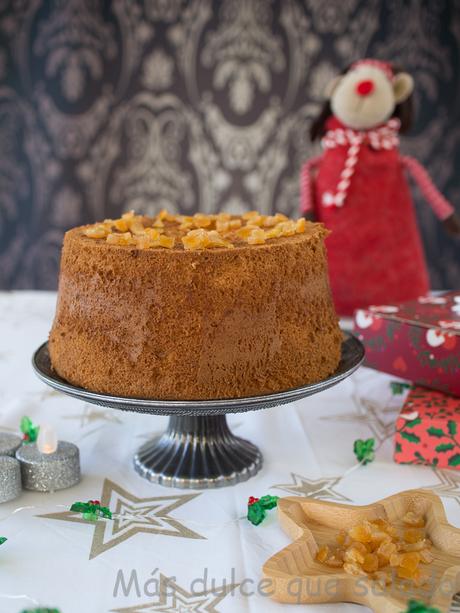 Chifon Cake con naranja confitada