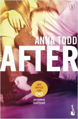 El éxito de After (el libro) de Anna Todd.