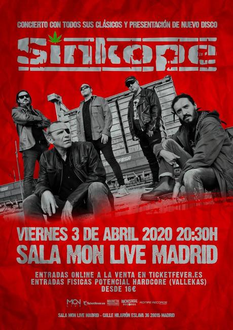 MUSIQAS en 2020 ....   Sínkope: nuevo disco y concierto en Madrid