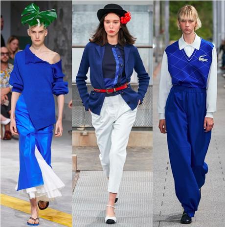 classic blue color de moda 2020 con blanco