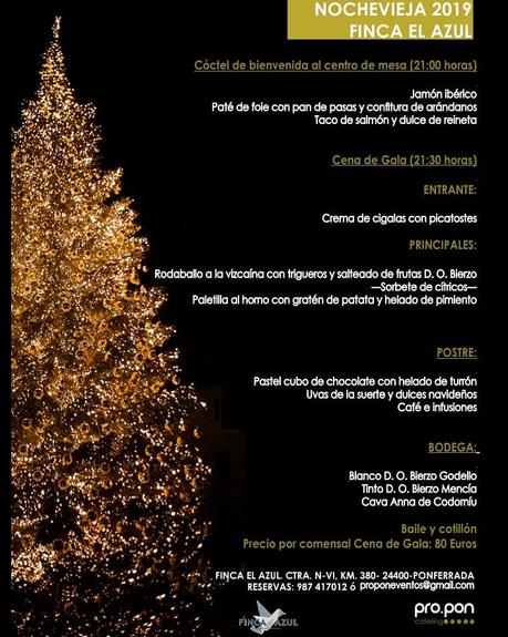 Cenas y cotillones de Nochevieja en el Bierzo para despedir 2019