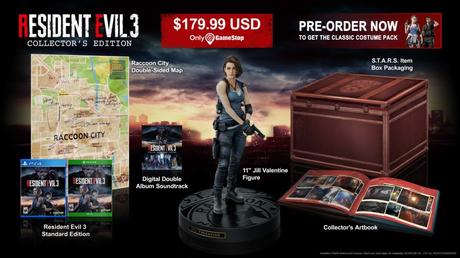 Resident Evil 3, trailer y edición coleccionista
