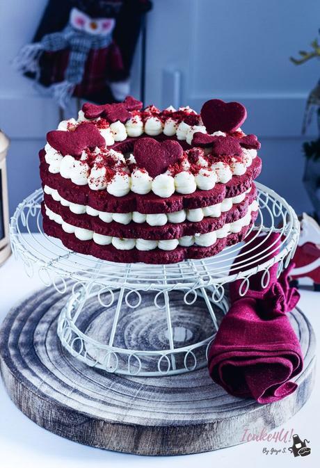 Tarta Corona de Navidad Red Velvet