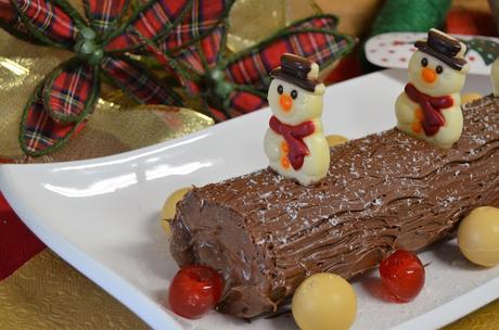 TRONCO DE NAVIDAD DE NUTELLA como hacer tronco de navidad, receta tronco navidad, tronco de navidad, tronco de navidad de chocolate, tronco de navidad de Nutella, tronco de navidad fácil, tronco de navidad receta, las delicias de mayte,