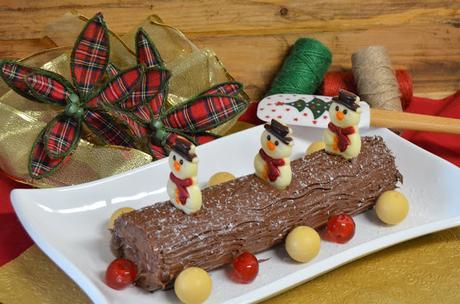 TRONCO DE NAVIDAD DE NUTELLA como hacer tronco de navidad, receta tronco navidad, tronco de navidad, tronco de navidad de chocolate, tronco de navidad de Nutella, tronco de navidad fácil, tronco de navidad receta, las delicias de mayte,