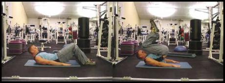 5 Ejercicios para desafiar el Abdomen y lucirlo Tonificado Crunch Invertido