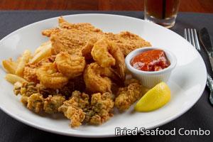 pescado empanado HARRY' S Seafood & Grille.