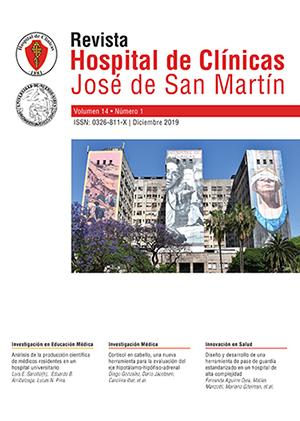 Revista Hospital de Clínicas José de San Martín Revista Hospital de Clínicas José de San Martín