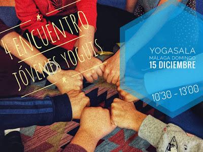 4º Encuentro Challenge de Jóvenes Yoguis domingo 15 de diciembre 10’30 de la mañana YogaSala Málaga.