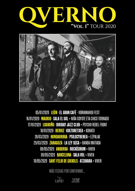 MUSIQAS en 2020 !!!!!    QVERNO: gira presentación 'Vol. I'