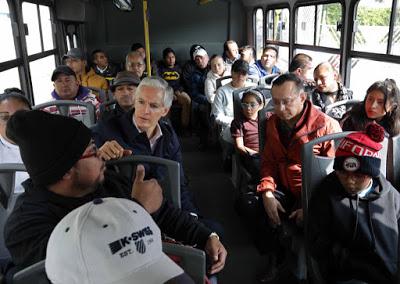 EL COMBATE AL ROBO EN TRANSPORTE PÚBLICO AVANZA