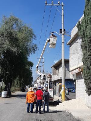 SE RETOMA PROGRAMA ILUMINEMOS TEXCOCO, CON INSTALACION DE LÁMPARAS LED EN NUEVE COMUNIDADES