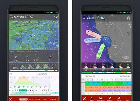 7 mejores aplicaciones de Android para verificar la velocidad actual del viento
