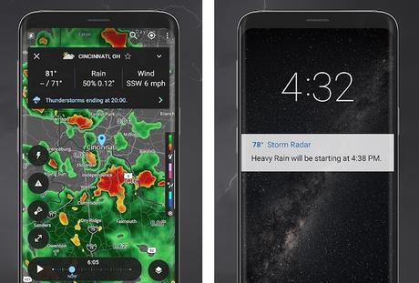 7 mejores aplicaciones de Android para verificar la velocidad actual del viento