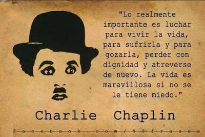 Lo importante es luchar para vivir la vida...