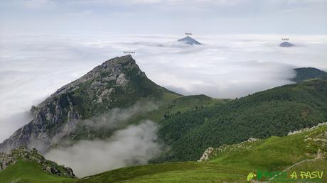 Vista del Recuencu desde el Pico Zorru