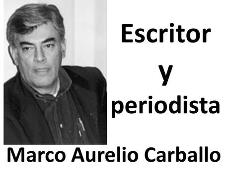 Marco Aurelio Carballos