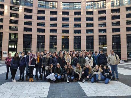 Alumnos del IES Hermanos Machado en Francia y Alemania gracias a dos proyectos.