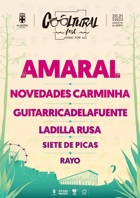 MUSIQAS en 2020 !!!!!!! Cooltural Fest 2020: Amaral, primer cabeza de cartel confirmado y más novedades