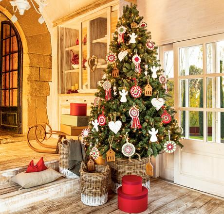 Insectos en Árbol de Navidad