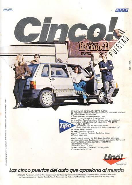 Cinco puertas para el Fiat Uno SCV Cinco puertas para el Fiat Uno SCV