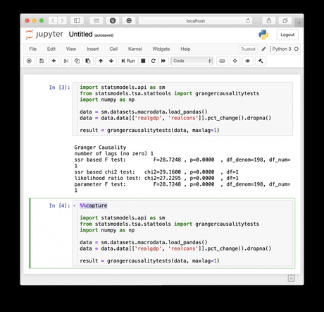 Truco: ¿cómo se eliminar la salida en una celda de un IPython Notebook?