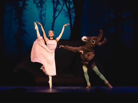 La mejor de las espectadoras en 'Sueño de una noche de verano'