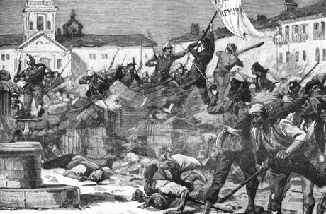 La batalla de Santander durante la Revolución de 1868