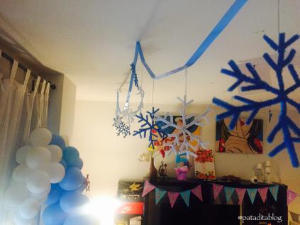 Manualidades para decorar un cumpleaños de Frozen
