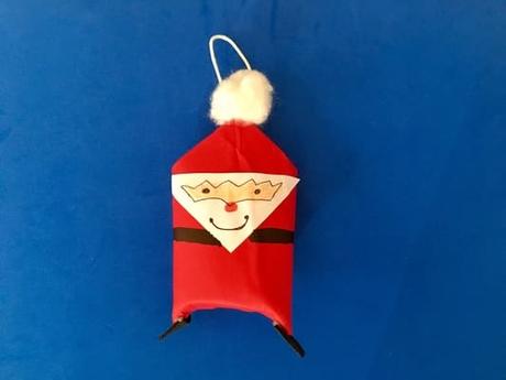 manualidades navideñas papa Noel