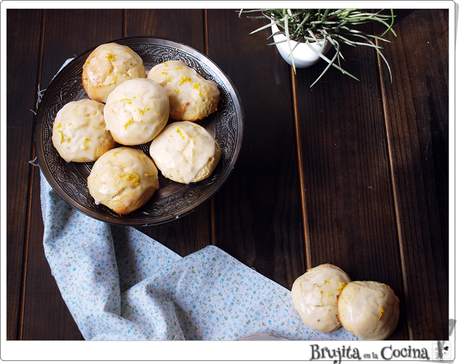 Galletas de lima, queso y jengibre