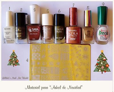 RETO ESMALTANDO LA NAVIDAD: Árbol de Navidad
