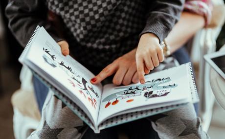 ¿A quiénes interesan las colecciones de libros? Niño leyendo un libro