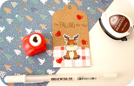 DIY: Etiquetas navideñas de scrapbooking