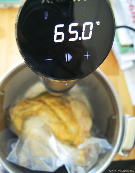 Pollo entero asado (sous vide) Pollo entero asado (sous vide)