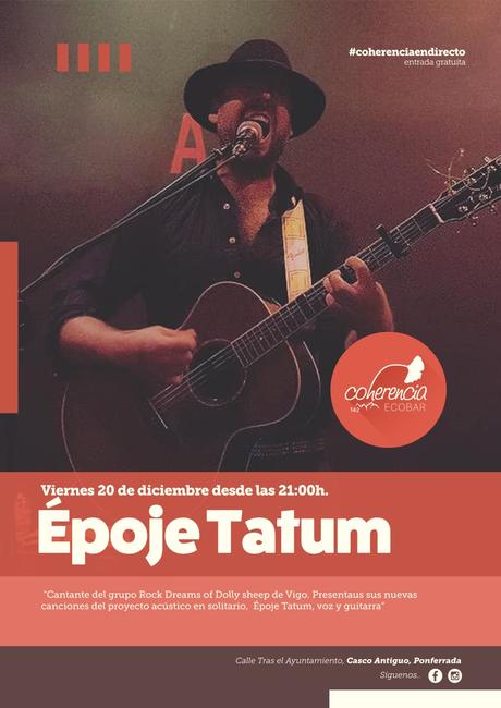 Charlas y música en la semana prenavideña de  Coherencia Bar