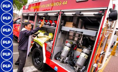 GRL ENTREGA CAMIONETA DE RESCATE  A BOMBEROS DE HUARAL...