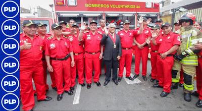 GRL ENTREGA CAMIONETA DE RESCATE  A BOMBEROS DE HUARAL...