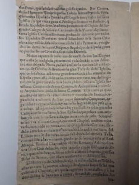 29 de octubre de 1680: Incendio en la Catedral de Toledo