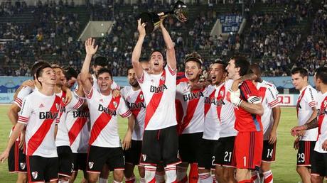 River ganó su tercera Copa Argentina al golear en Mendoza 3 a 0 a Central Córdoba de Santiago del Estero.