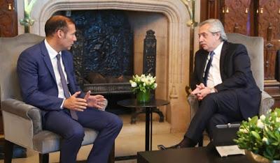 Gutiérrez obtuvo el aval de Alberto Fernández para el financiamiento de obras viales