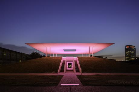 James Turrell Skyspace Twilight Epiphany - Red